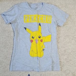 Grey Pikachu shirt